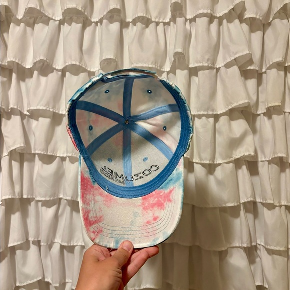 Cozumel Mexico Tie-Dye Cap - Picture 3 of 3